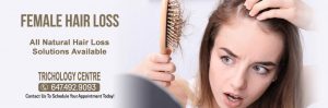 hair loss women Trichology Centre Toronto