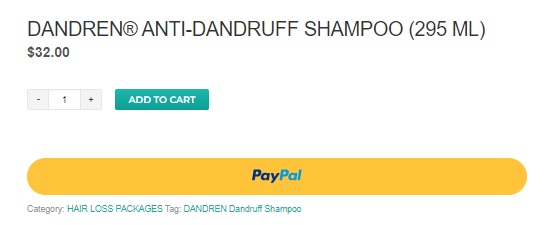 DS Laboratories Dandren Anti-Dandruff Shampoo CAD pricing