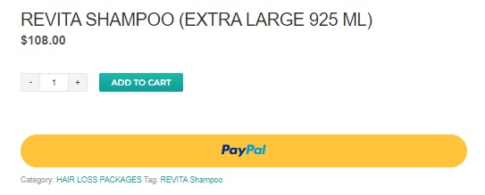 DS Laboratories Revita Shampoo pricing